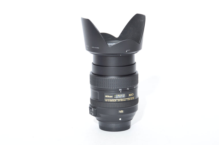 Used Nikon AF-S Nikkor 24-85mm f/3.5-4.5G IF-ED VR Lens