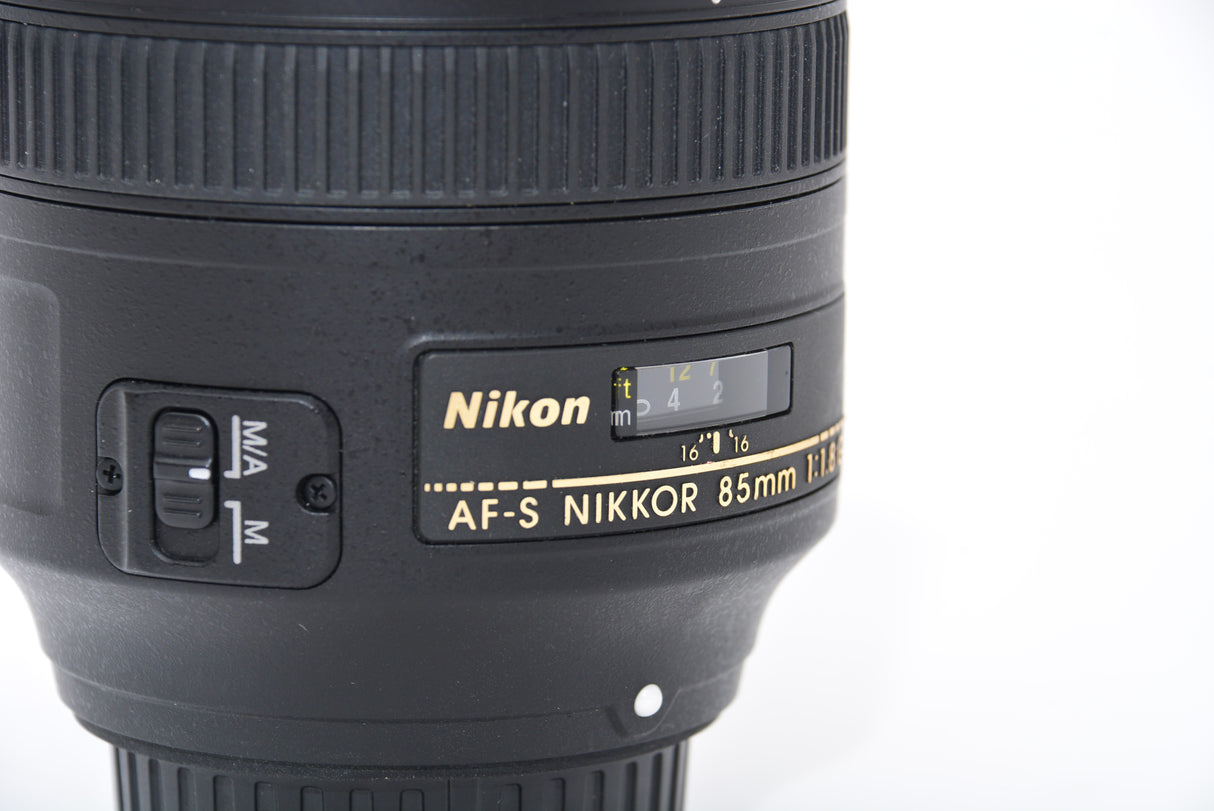 Used Nikon AF-S Nikkor 85mm f/1.8 G Lens