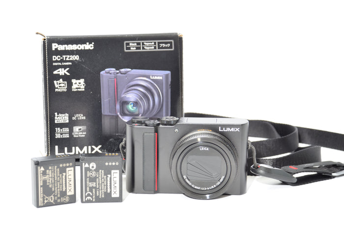 Used Panasonic TZ200 + Peak Design Strap