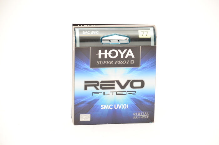 Used Hoya Super Pro1 Revo SMC UV(0) 77m Filter