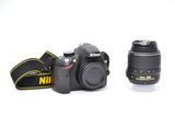Used Nikon D3200 Camera + AF-S DX NIKKOR 18-55mm f/3.5-5.6 G VR Kit Lens