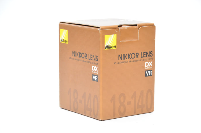 Used Nikon AF-S Nikkor 18-140mm f/3.5-5.6 G ED VR DX Lens