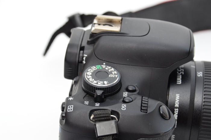 Used Canon 600D with 18-55mm f/3.5-5.6 IS ii