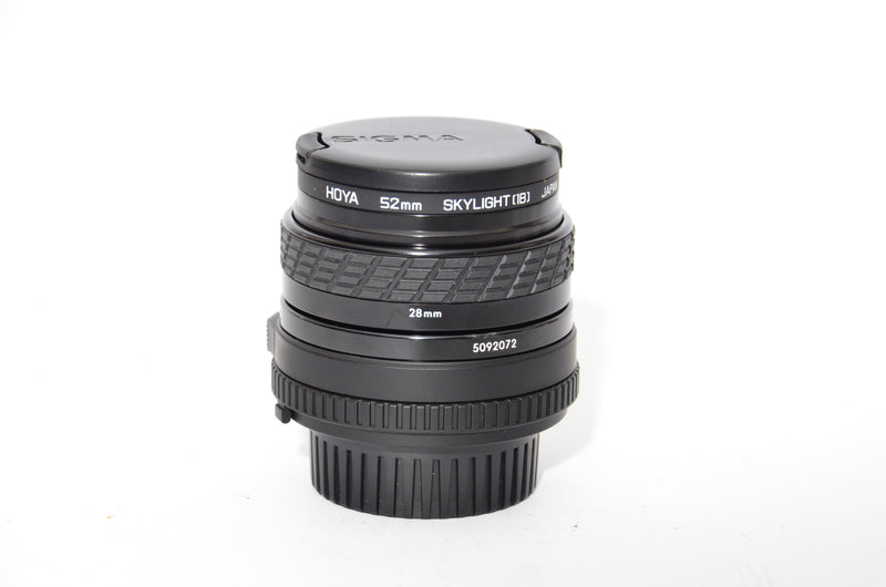 Used Sigma 28mm f/2.8 Mini-Wide ii for Minolta