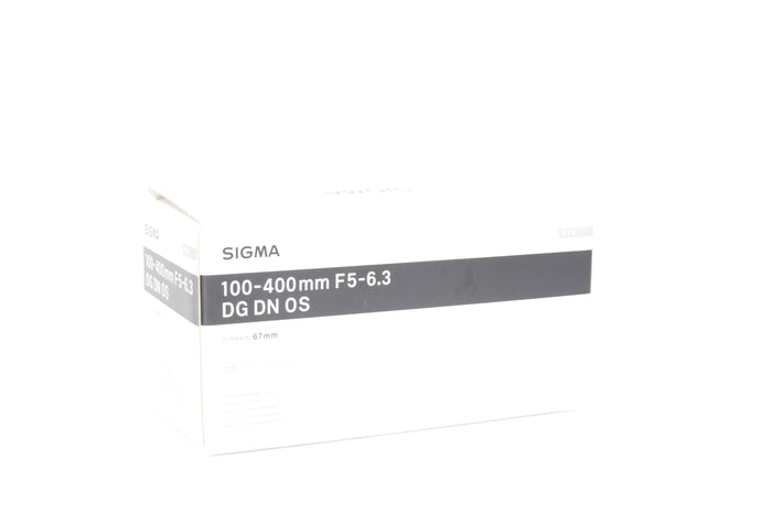 Used Sigma 100-400mm f/5-6.3 DG DN OS for Sony E-Mount
