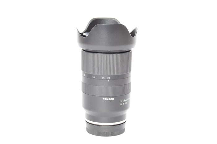 Used Tamron 28-75mm f/2.8 Di III RXD for Sony E-mount