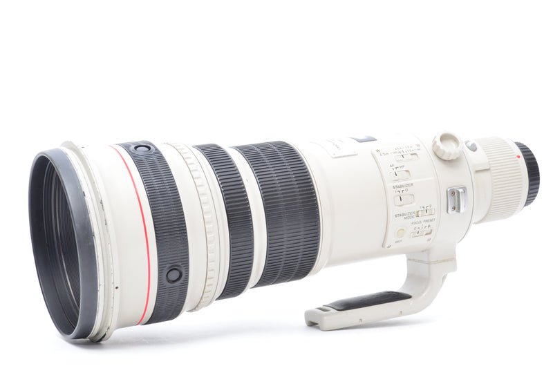 Used Canon EF 500mm f/4 L IS USM – Cambrian Photography