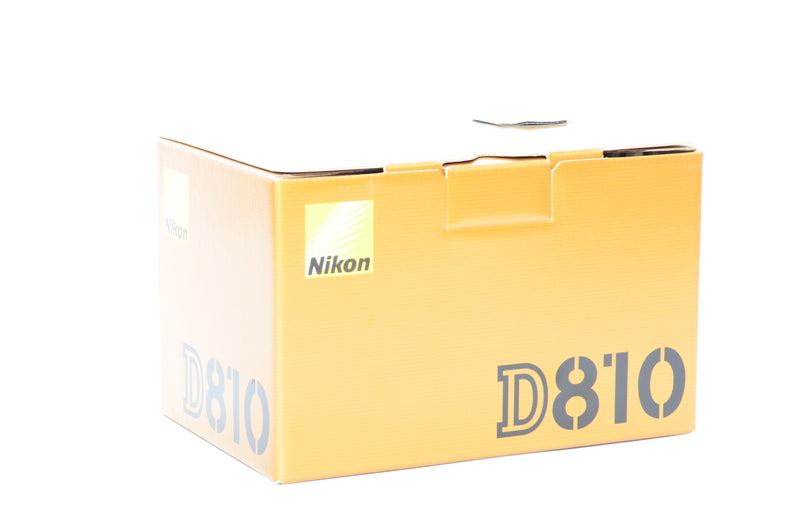 Used Nikon D810 DSLR Body Only