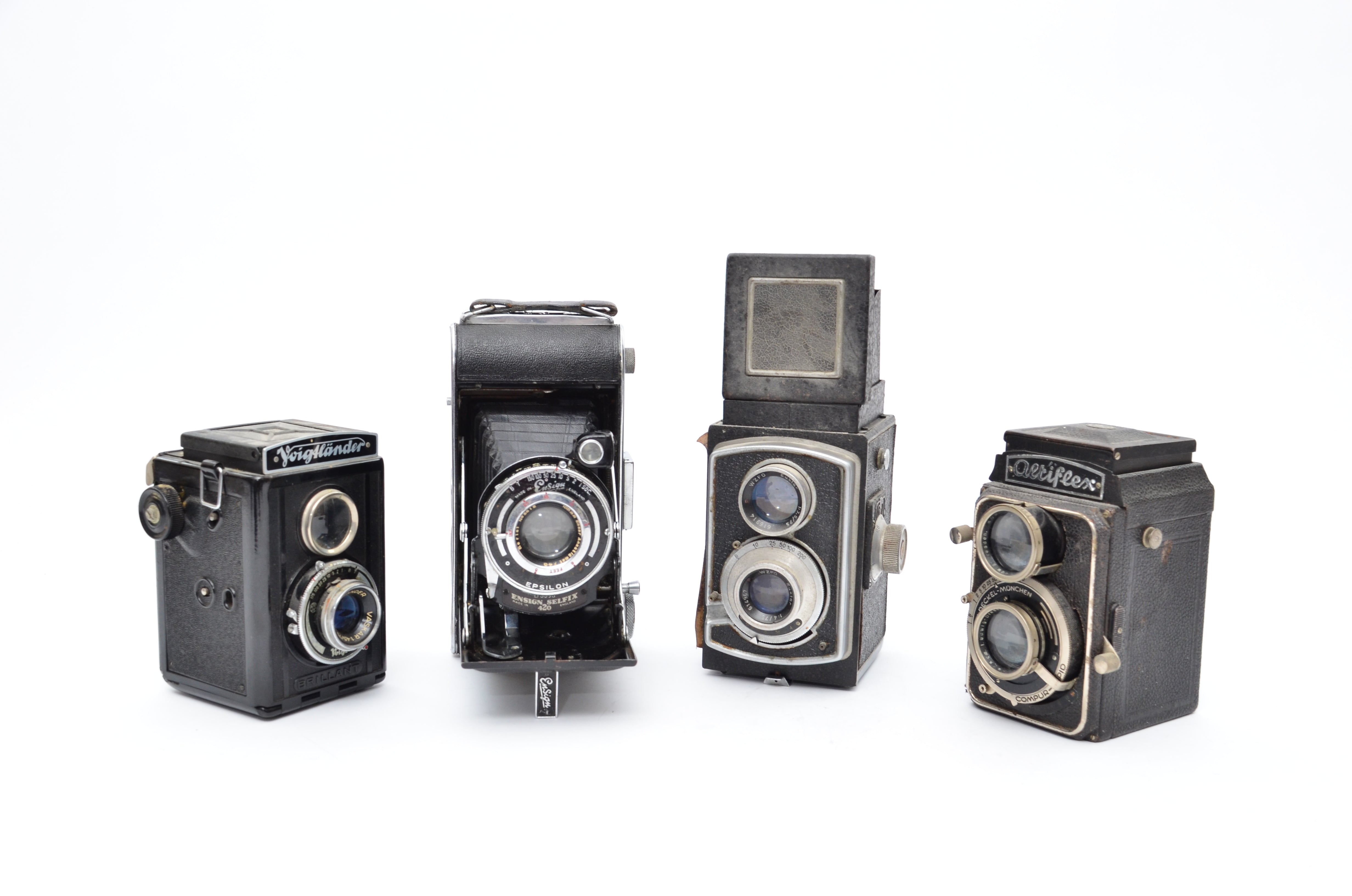 Collection of Assorted Used Vintage cameras