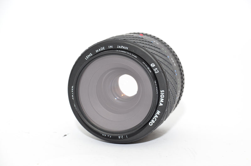 Used Sigma 50mm f/2.8 Macro for Minolta