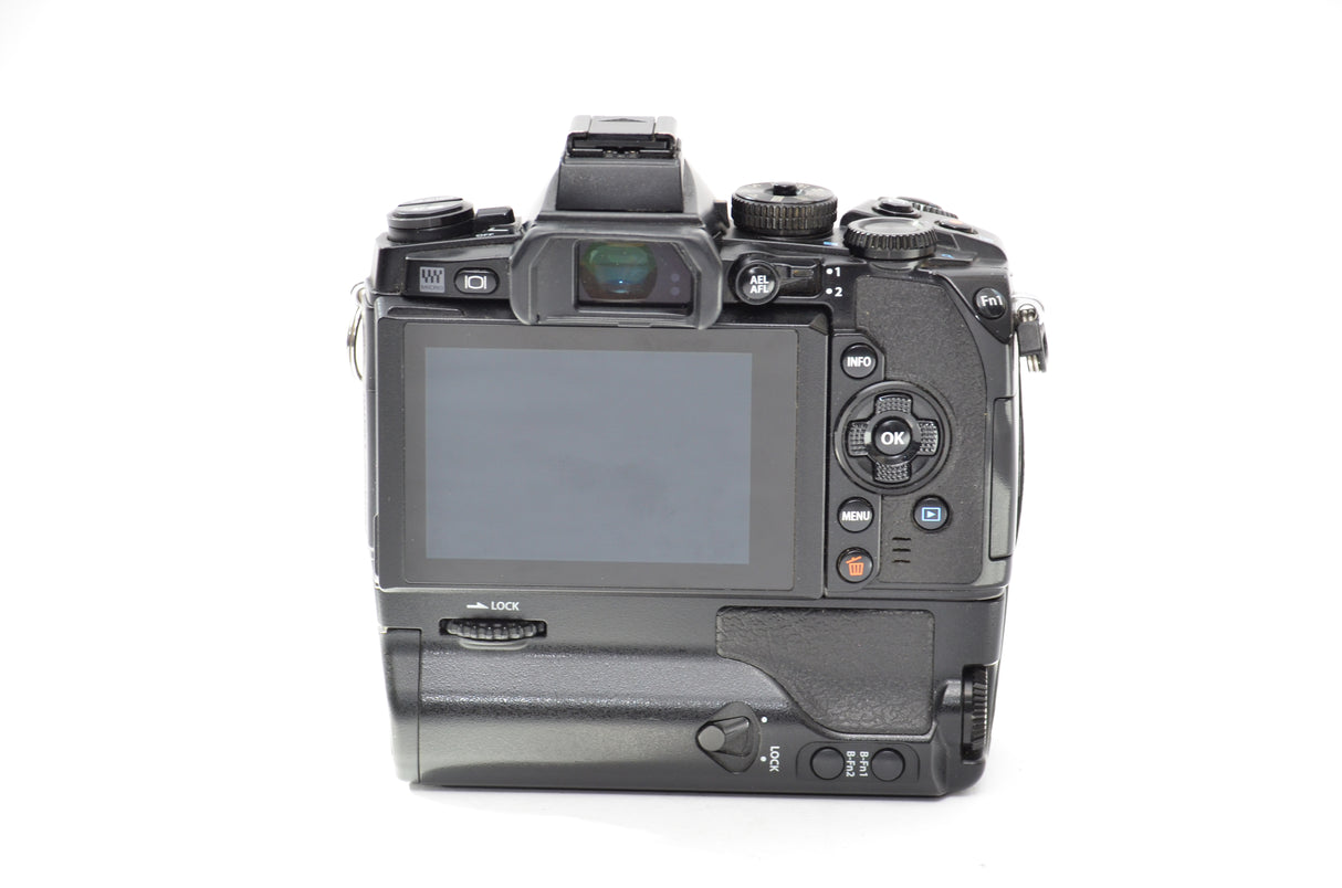 Used Olympus OM-D E-M 1 Camera Body Only + Grip