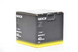 Used Nikon Nikkor Z 40mm f/2 Lens