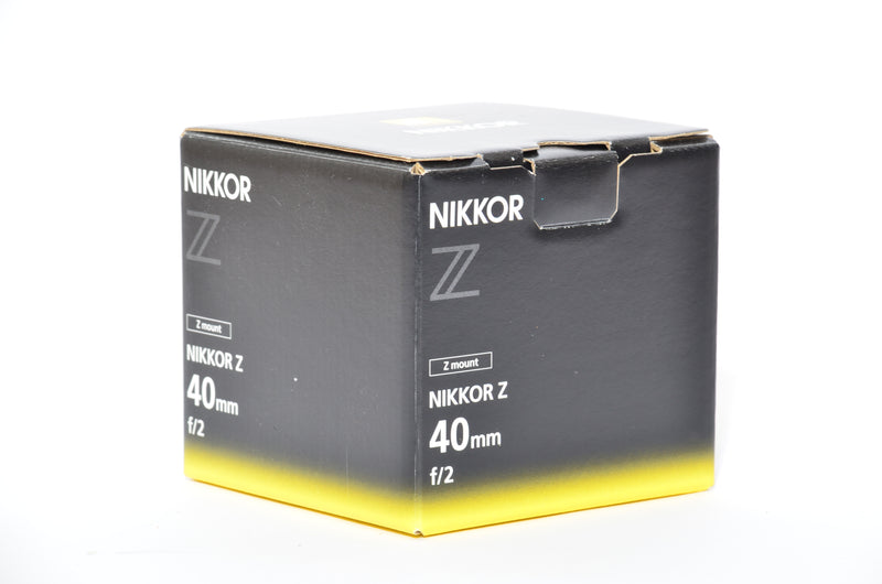 Used Nikon Nikkor Z 40mm f/2 Lens