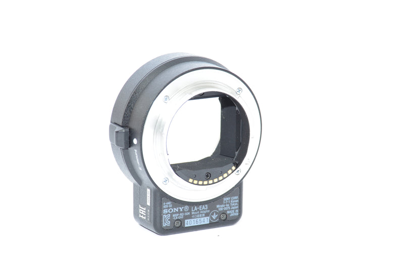 Used Sony LA-EA3 lens mount adapter