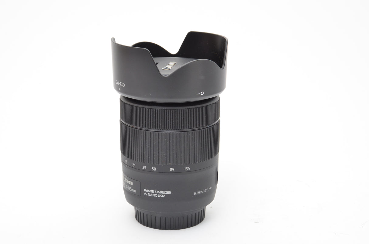 Used Canon EFS 18-135mm f/3.5 5.6 IS USM