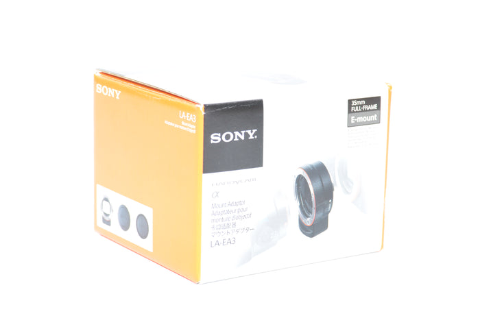Used Sony LA-EA3 lens mount adapter