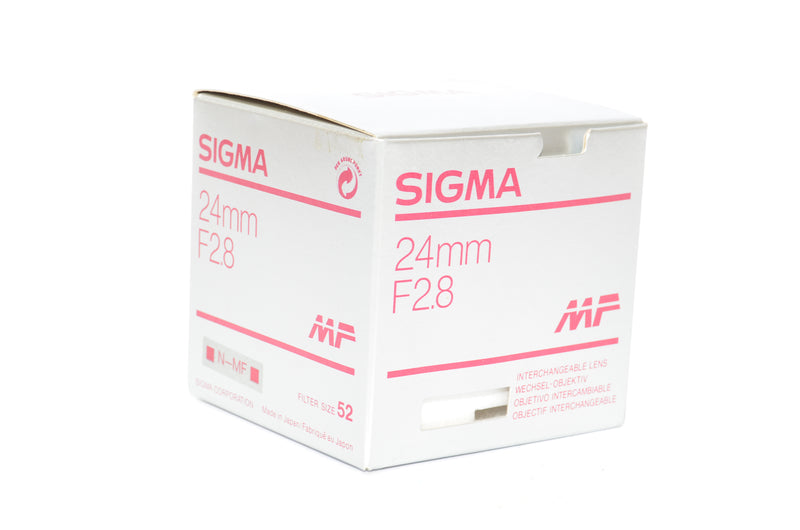 Used Sigma 24mm f/2.8 MF for Nikon F-Mount