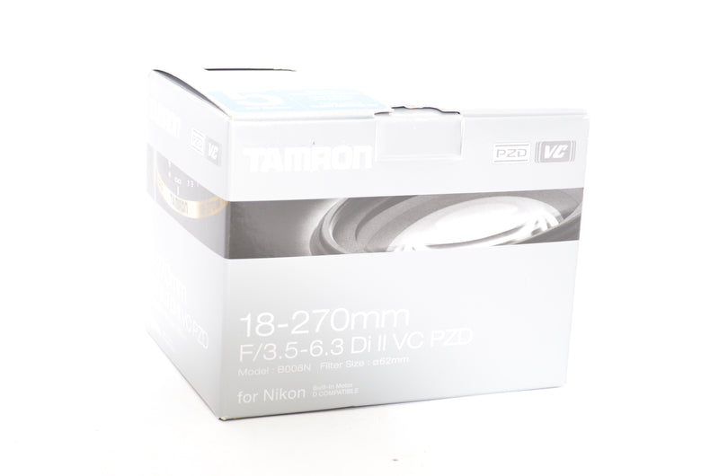 Used Tamron 18-270mm f/3.5-6.3 Di II VC PZD for Nikon F-mount