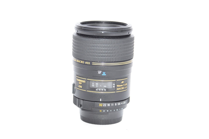 Used Tamron 90mm f/2.8 macro SP AF Di for Nikon F-mount