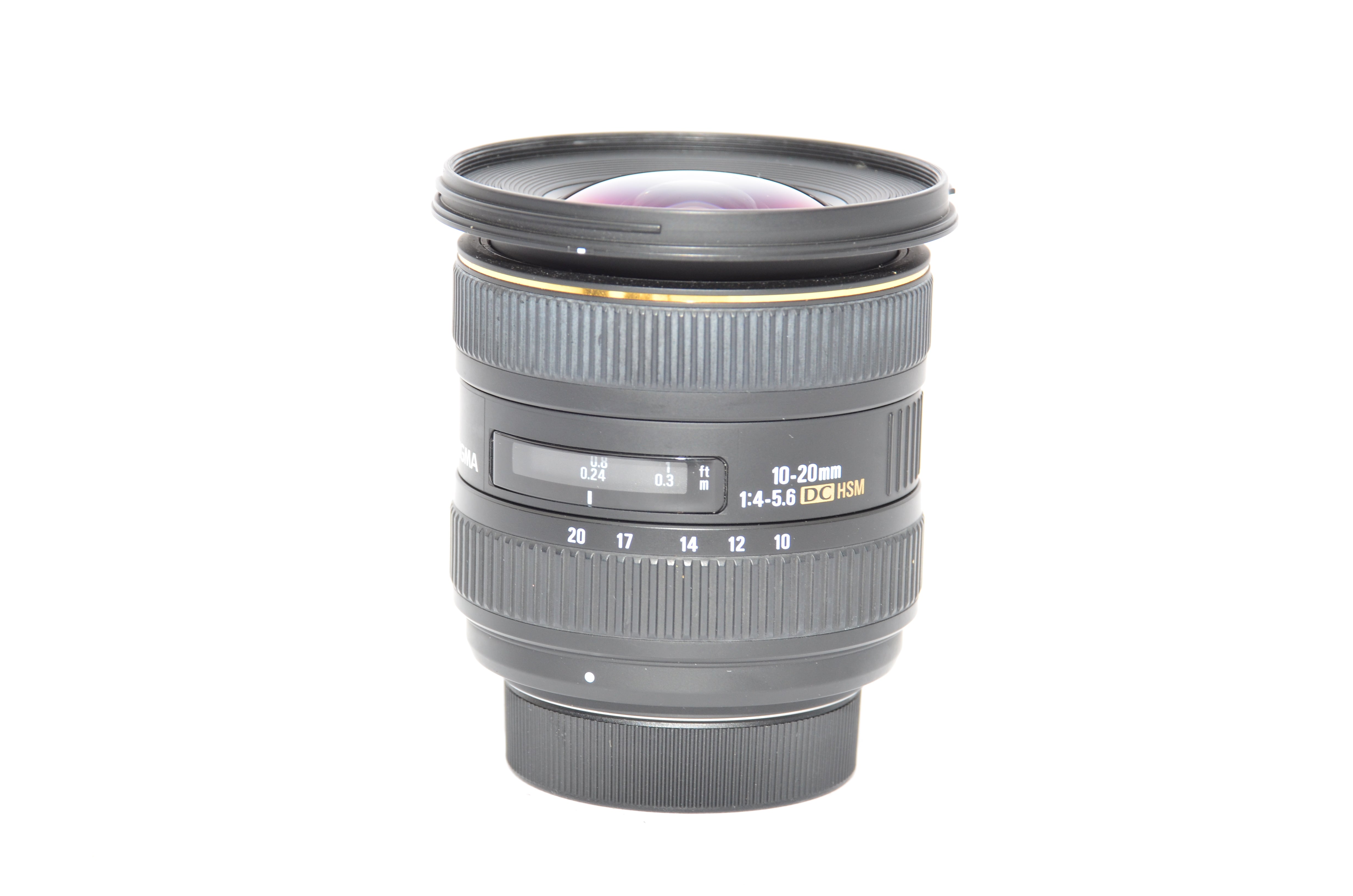 Used Sigma 10-20mm f/4-5.6D EX DC HSM for Nikon F-mount