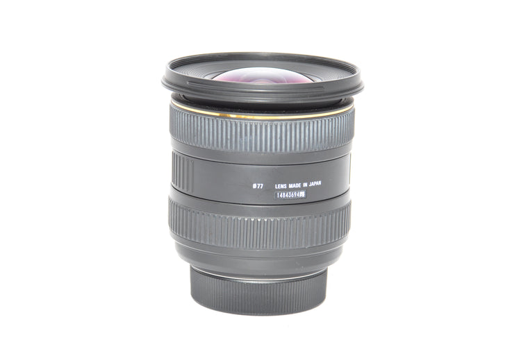 Used Sigma 10-20mm f/4-5.6D EX DC HSM for Nikon F-mount