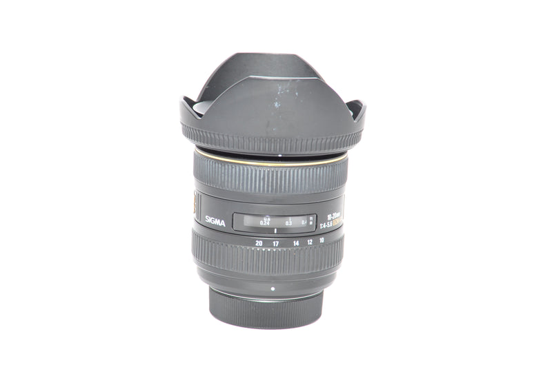 Used Sigma 10-20mm f/4-5.6D EX DC HSM for Nikon F-mount