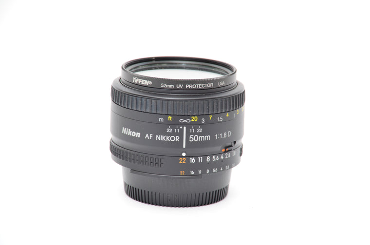 Used Nikon Nikkor 50mm f/1.8 D