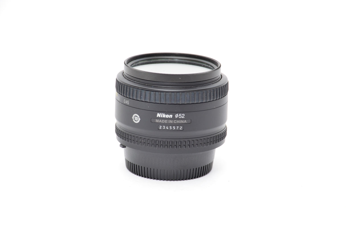 Used Nikon Nikkor 50mm f/1.8 D