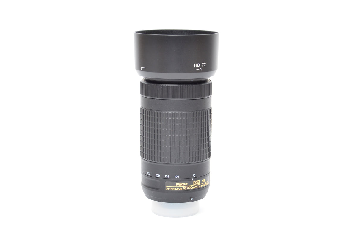 Used Nikon AF-P DX Nikkor 70-300mm f/4.5-6.5G ED VR