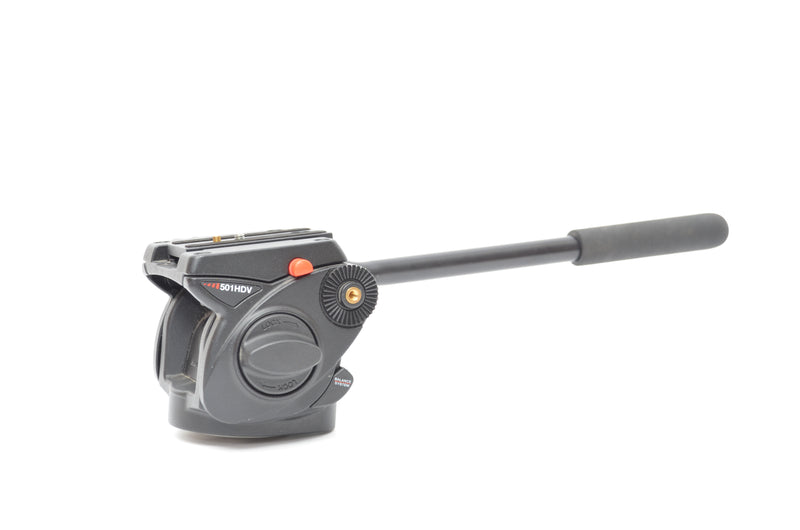 Used Manfrotto 501 HDV 324RC video head