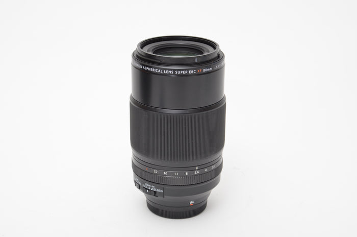Used Fujinon XF 80mm f/2.8 R LM OIS WR macro lens