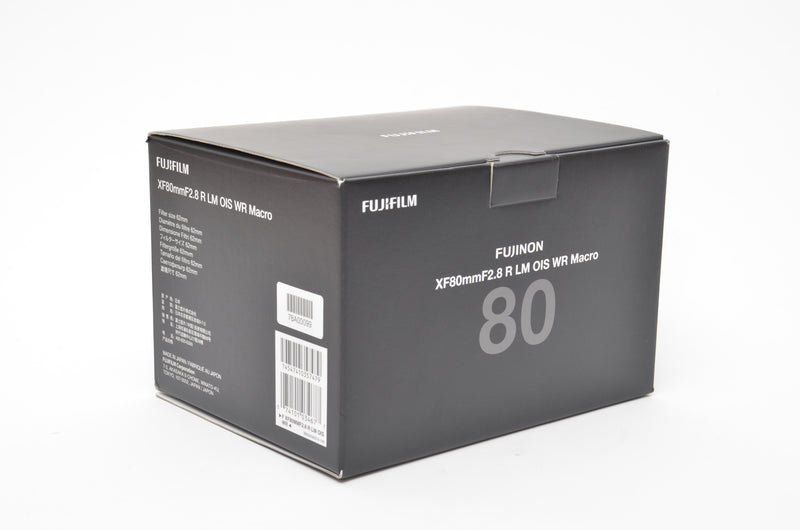 Used Fujinon XF 80mm f/2.8 R LM OIS WR macro lens
