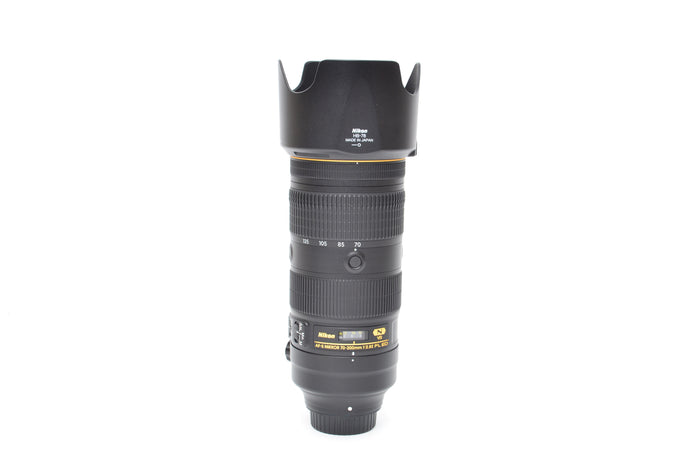 Used Nikon Nikkor AF-S 70-200mm f/2.8 FL ED VR