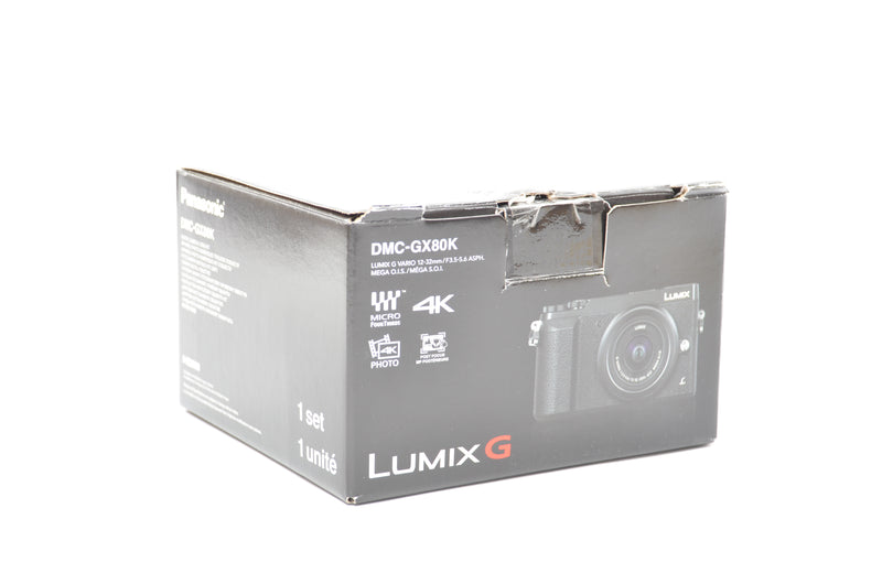 Used Panasonix Lumix G DMC-GX80K with HGR2 Grip
