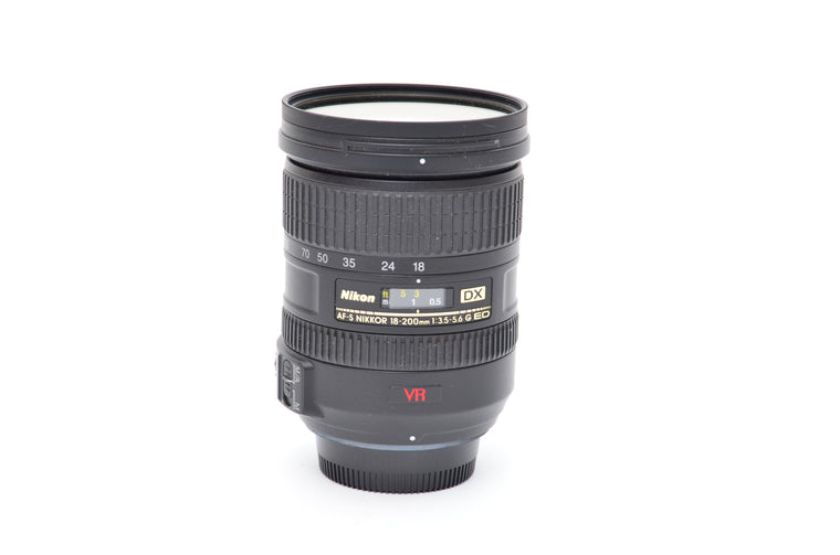 Used Nikon AF-S DX Nikkor 18-200mm f/3.5-5.6G IF-ED