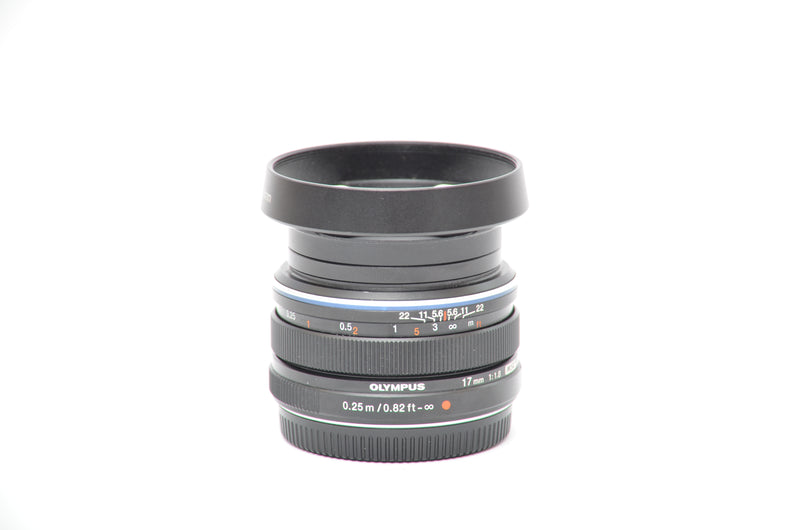 Used Olympus 17mm f/1.8 MSC lens
