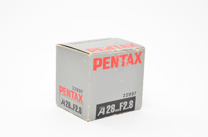 Used Pentax A 28mm f/2.8