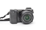 Used Sony Alpha A6000 with 16-50mm f/3.5-5.6 OSS lens