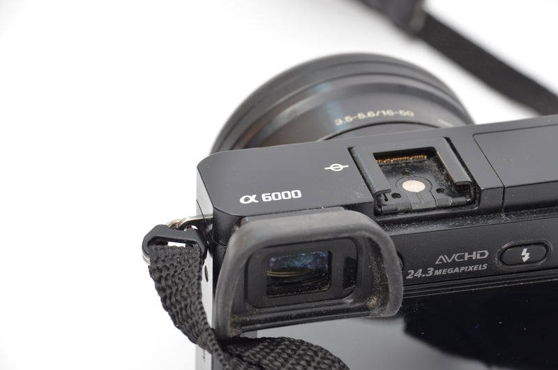 Used Sony Alpha A6000 with 16-50mm f/3.5-5.6 OSS lens