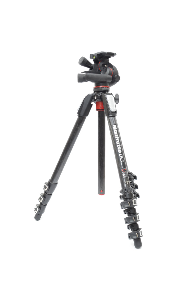 Used Manfrotto 055 tripod with MHXPRO-3WG head