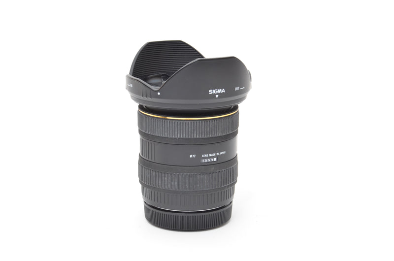 Used Sigma 10-20mm f/4-5.6 EX DC for Canon