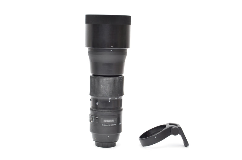 Used Sigma Contemporary 150-600mm f/5-6.3 DG OS HSM Lens For Canon + 12 Month Warranty