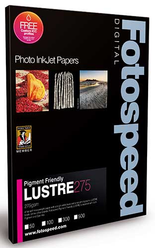 Fotospeed PF Lustre 275 Photo Quality Paper - 6x4 - 100pk