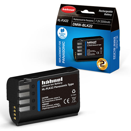 Hahnel HL-PLK22 Battery Replacement for Panasonic DMW-BLK22