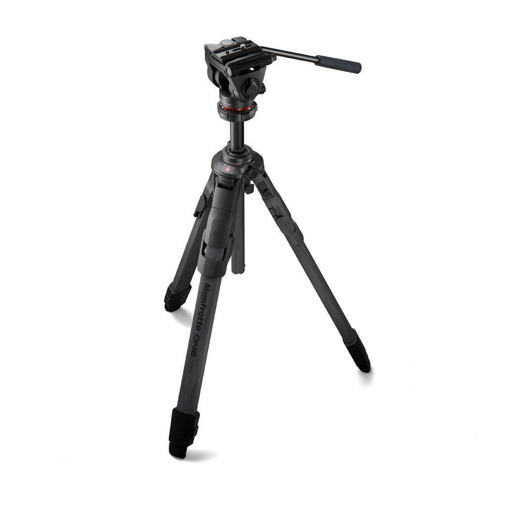 Manfrotto ONE Carbon Fibre Tripod with 500X Fluid head