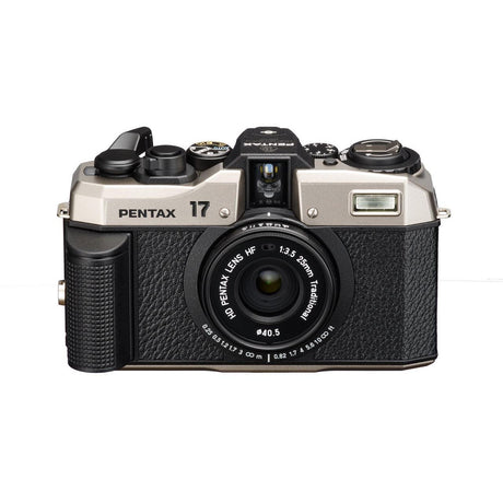 Pentax 17 compact film camera - dark silver
