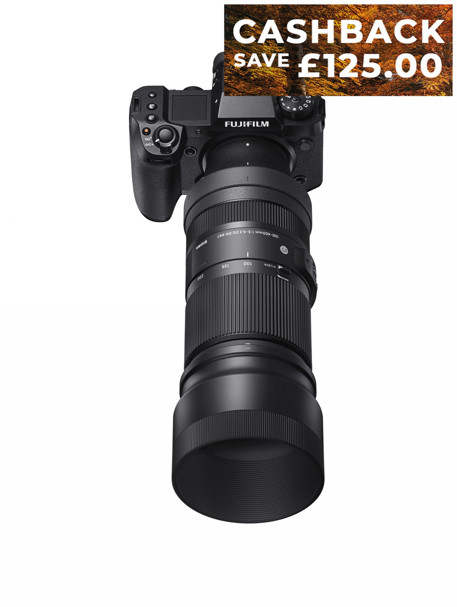 Sigma 100400mm F56.3 DG DN OS Contemporary Lens for Fujifilm X