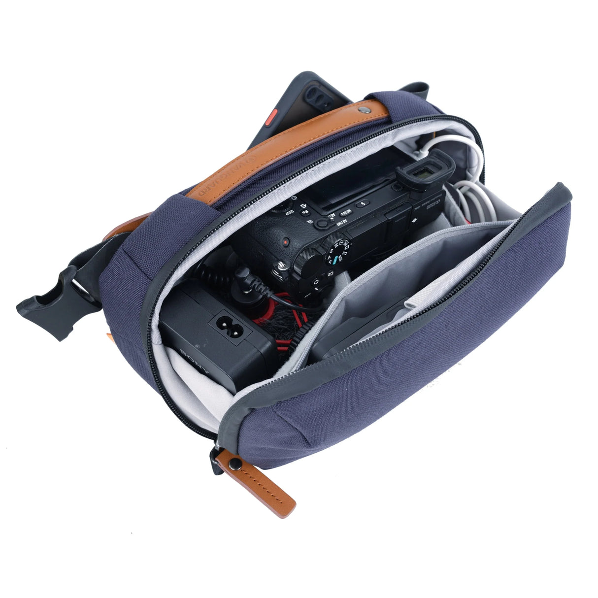 VEO CITY CB24 NV CROSS BODY BAG - BLUE