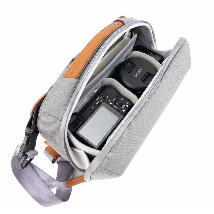 VEO CITY CB29 GY CROSS BODY BAG - GREY