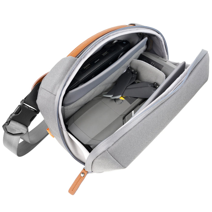 VEO CITY CB29 GY CROSS BODY BAG - GREY